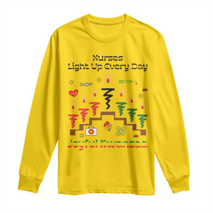 Joyful Kwanzaa Nurse Gift Long Sleeve Shirt Light Up Everyday TS12 Daisy Print Your Wear