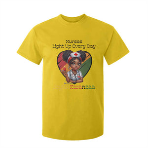 Nurses Light Up Everyday T Shirt For Kid Joyful Kwanzaa Celebration Gift TS12 Daisy Print Your Wear