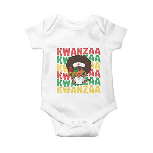 Kwanzaa Nurse Pride Baby Onesie African Heritage Holiday Gift TS12 White Print Your Wear