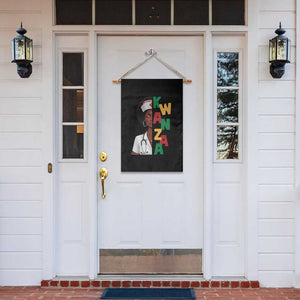 African American Nurse Garden Flag Joyful Kwanzaa Celebration Gift TS12 Print Your Wear