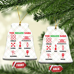 Nguzo Saba Seven Principles Of Kwanzaa Celebration Gift Ceramic Ornament TS12 Print Your Wear