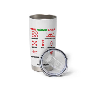 Nguzo Saba Seven Principles Of Kwanzaa Celebration Gift Tumbler Cup TS12 Print Your Wear
