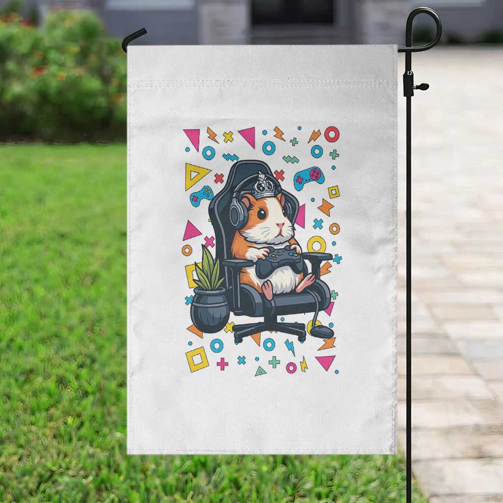 Funny Guinea Pigs And Gaming Lover Gift For Kid Garden Flag TS12 Print Your Wear