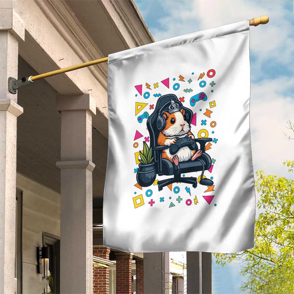 Funny Guinea Pigs And Gaming Lover Gift For Kid Garden Flag TS12 Print Your Wear