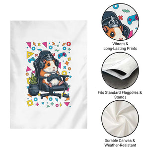 Funny Guinea Pigs And Gaming Lover Gift For Kid Garden Flag TS12 Print Your Wear