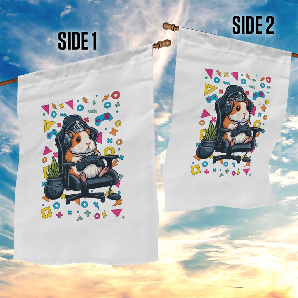 Funny Guinea Pigs And Gaming Lover Gift For Kid Garden Flag TS12 Print Your Wear