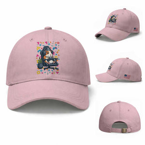 Funny Guinea Pigs And Gaming Lover Gift For Kid Baseball Cap TS12 Baseball Cap Universal Fit Light Pink Print Your Wear