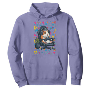 Funny Guinea Pigs And Gaming Lover Gift For Kid Hoodie TS12 Violet Print Your Wear