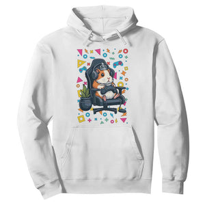 Funny Guinea Pigs And Gaming Lover Gift For Kid Hoodie TS12 White Print Your Wear