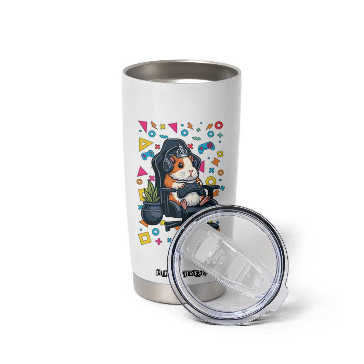 Funny Guinea Pigs And Gaming Lover Gift For Kid Tumbler Cup TS12 Print Your Wear