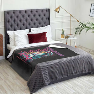 Funny Guinea Pig Video Game Player Gift Throw Blanket Guinea Be Gaming TS12 Print Your Wear