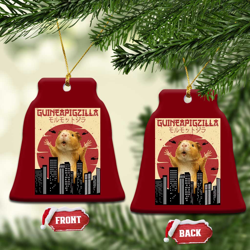 Guineapigzilla Giant Ceramic Ornament Funny Guinea Pig Monster Tokyo Japan Gift TS12 Print Your Wear