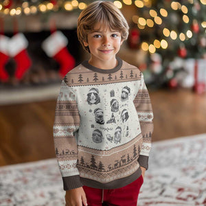 Christmas Guinea Pigs Ugly Christmas Sweater Funny Cavy Lover Holiday Gift TS12 Mocha Mousse Print Your Wear