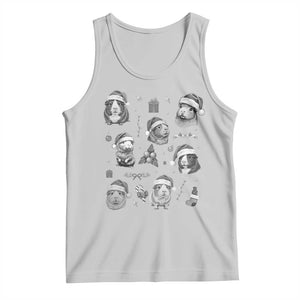 Christmas Guinea Pigs Tank Top Funny Cavy Lover Holiday Gift TS12 Ash Print Your Wear