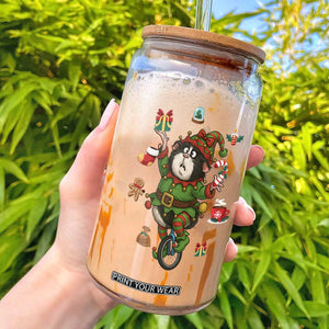 Guinea Pig Master Juggler Glass Can Funny Christmas Cavy Lover Gift TS12 White Print Your Wear