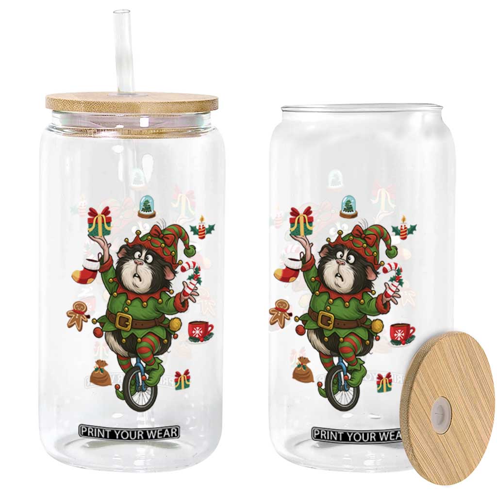 Guinea Pig Master Juggler Glass Can Funny Christmas Cavy Lover Gift TS12 Print Your Wear