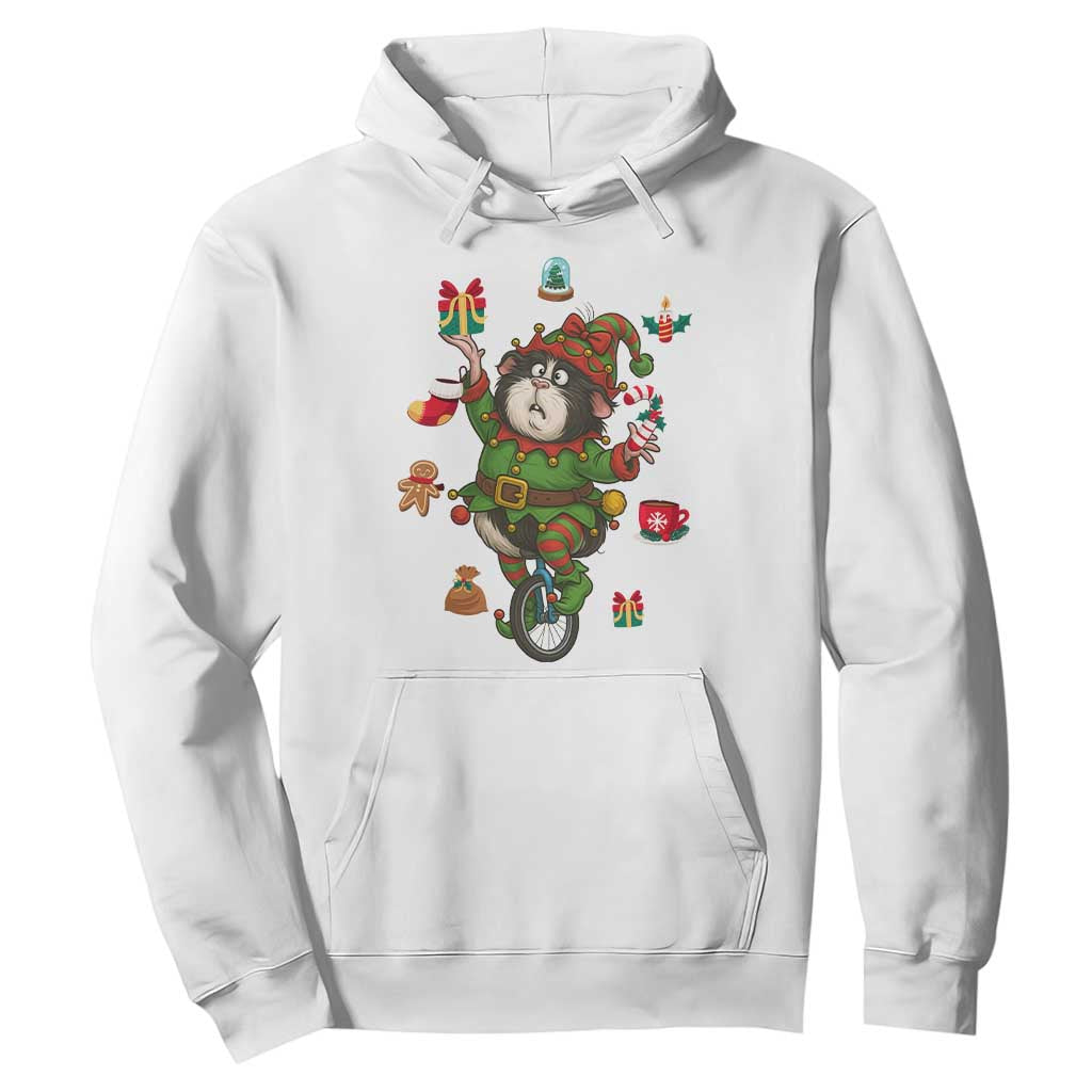 Guinea Pig Master Juggler Hoodie Funny Christmas Cavy Lover Gift TS12 White Print Your Wear