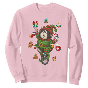 Guinea Pig Master Juggler Sweatshirt Funny Christmas Cavy Lover Gift TS12 Light Pink Print Your Wear