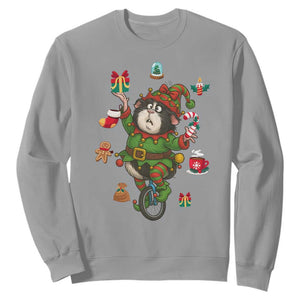 Guinea Pig Master Juggler Sweatshirt Funny Christmas Cavy Lover Gift TS12 Sport Gray Print Your Wear