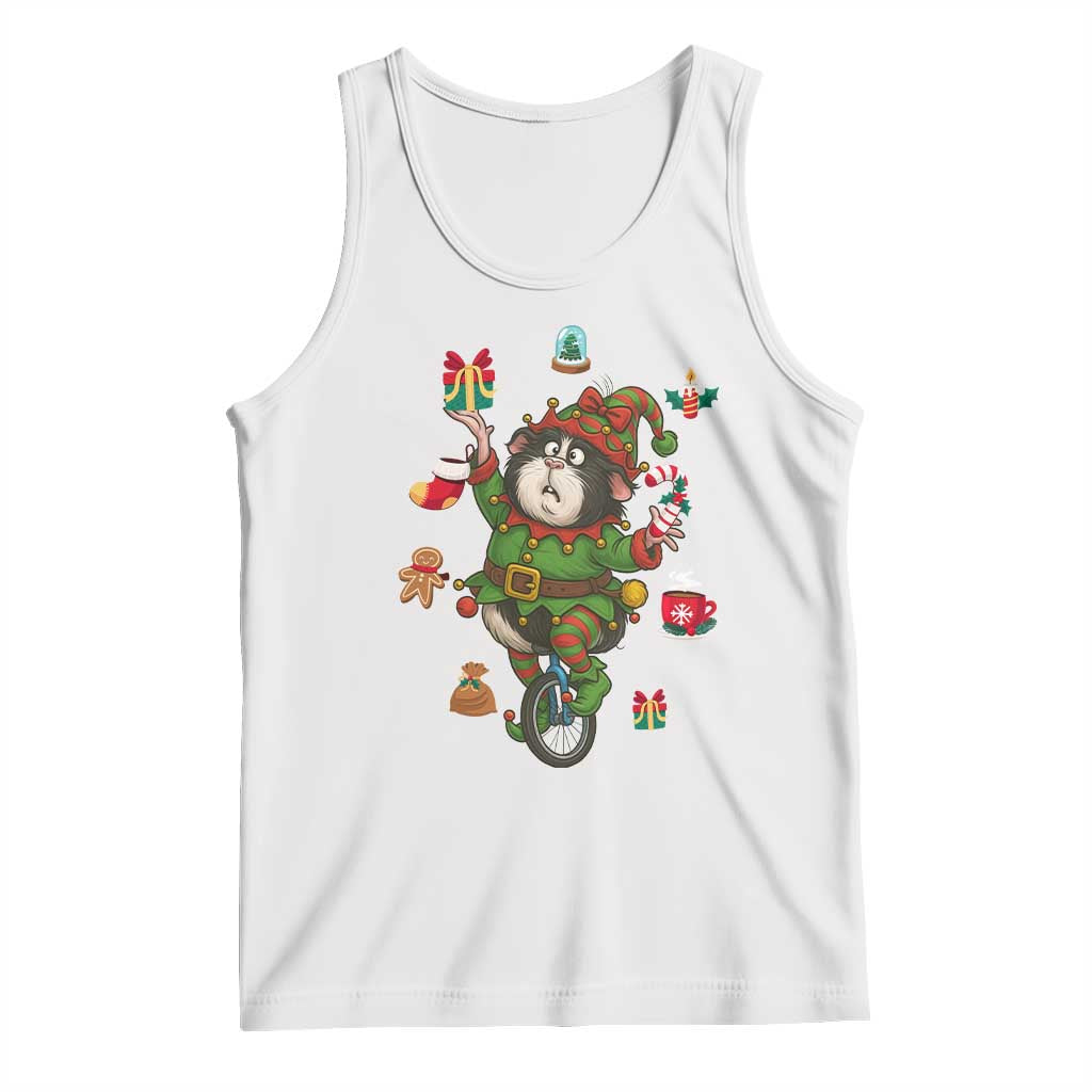 Guinea Pig Master Juggler Tank Top Funny Christmas Cavy Lover Gift TS12 White Print Your Wear