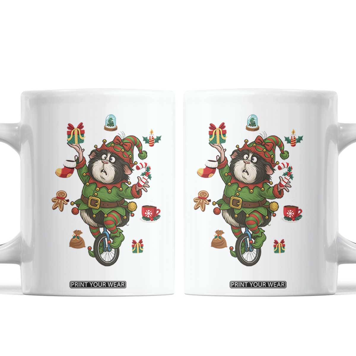 Guinea Pig Master Juggler Coffee Mug Funny Christmas Cavy Lover Gift TS12 White Print Your Wear