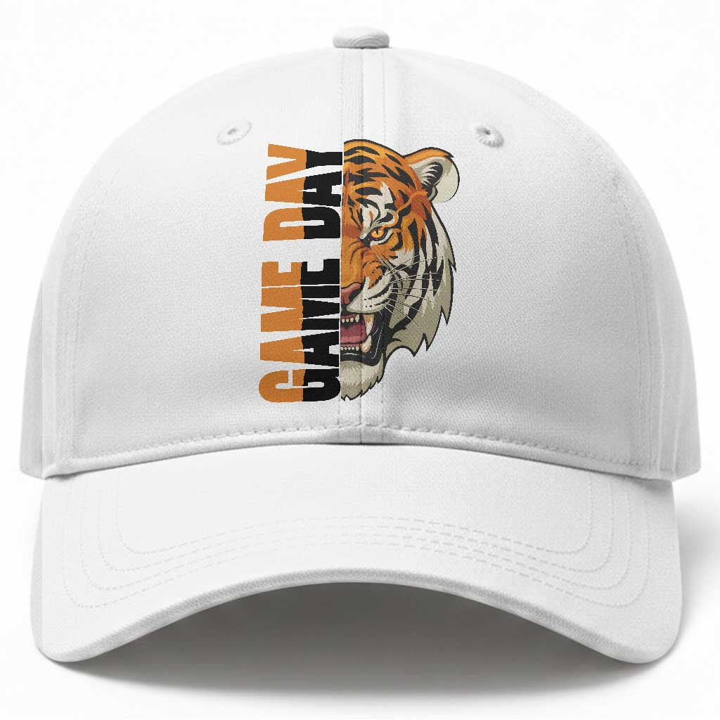 Tiger Football Lover Baseball Cap Game Day Fan Lifestyle TS12 Print Your Wear