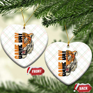 Tiger Football Lover Ceramic Ornament Game Day Fan Lifestyle TS12 Print Your Wear