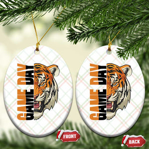 Tiger Football Lover Ceramic Ornament Game Day Fan Lifestyle TS12 Print Your Wear