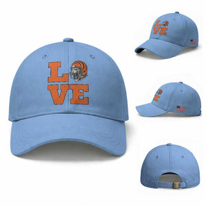 Midwest Football Pride Baseball Cap Game Day Gift TS12 Baseball Cap Universal Fit Light Blue Print Your Wear
