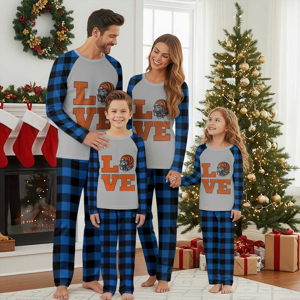 Midwest Football Pride Plaid Pajama Set Game Day Gift TS12 Blue Plaid Print Your Wear
