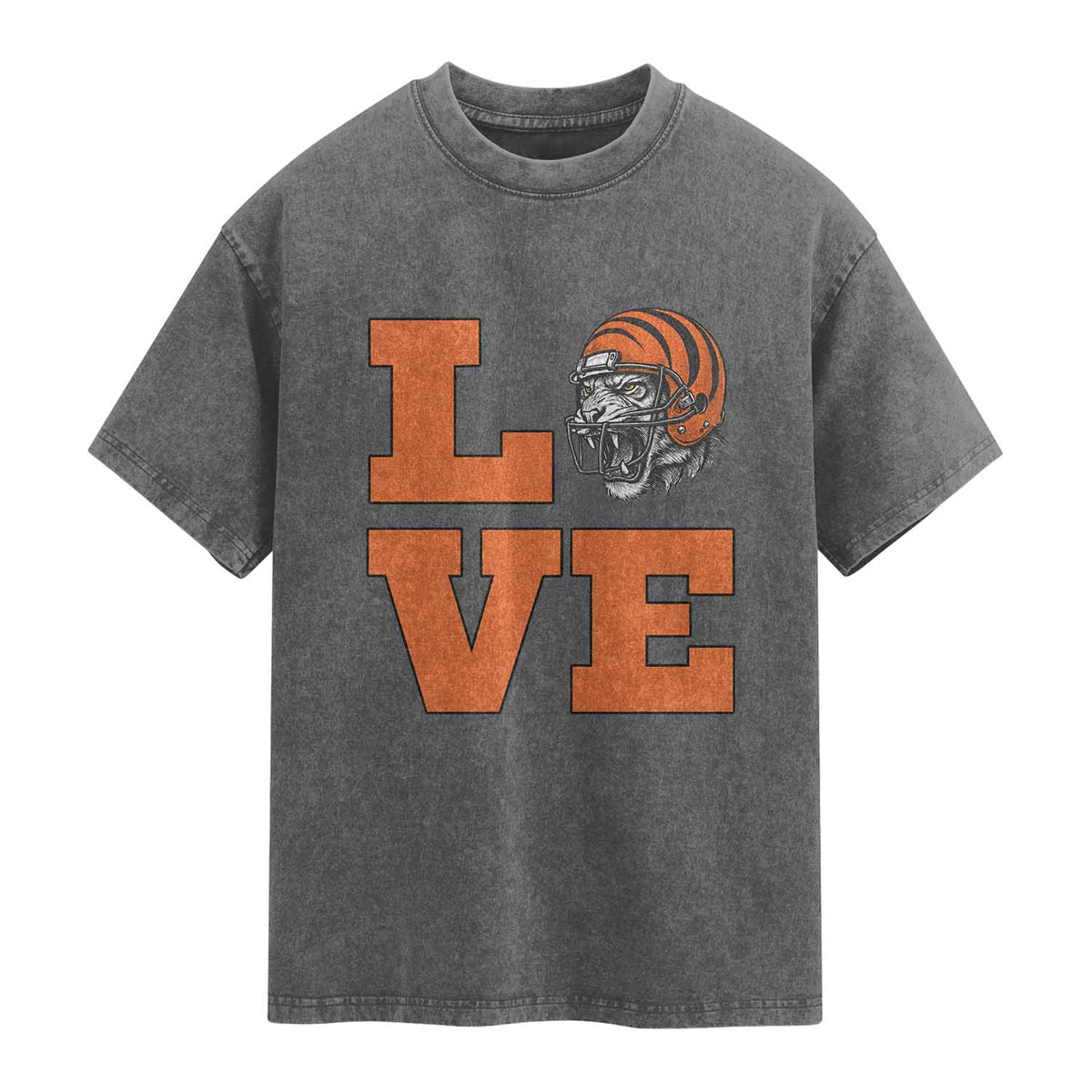 Midwest Football Pride Washed Cotton T-Shirt Game Day Gift