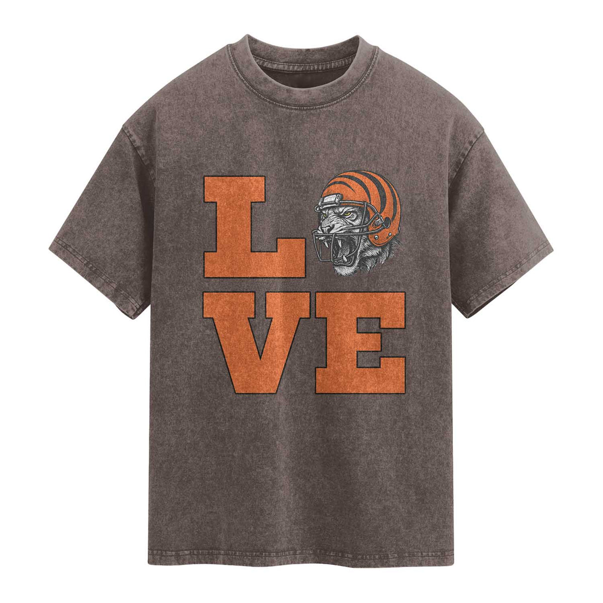Midwest Football Pride Washed Cotton T-Shirt Game Day Gift