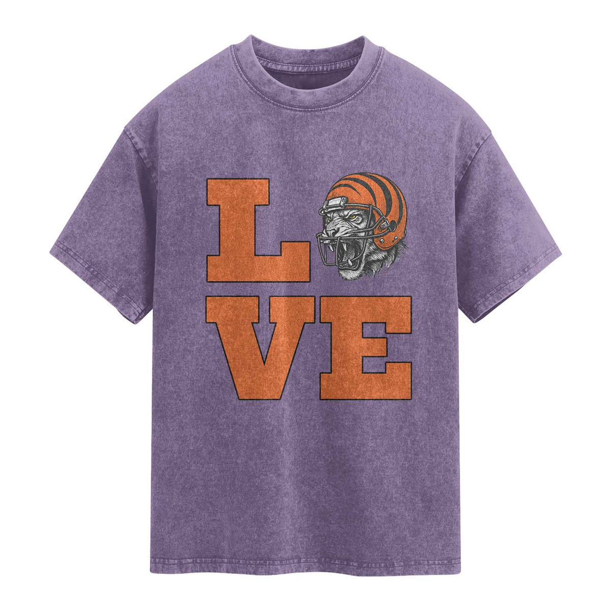 Midwest Football Pride Washed Cotton T-Shirt Game Day Gift