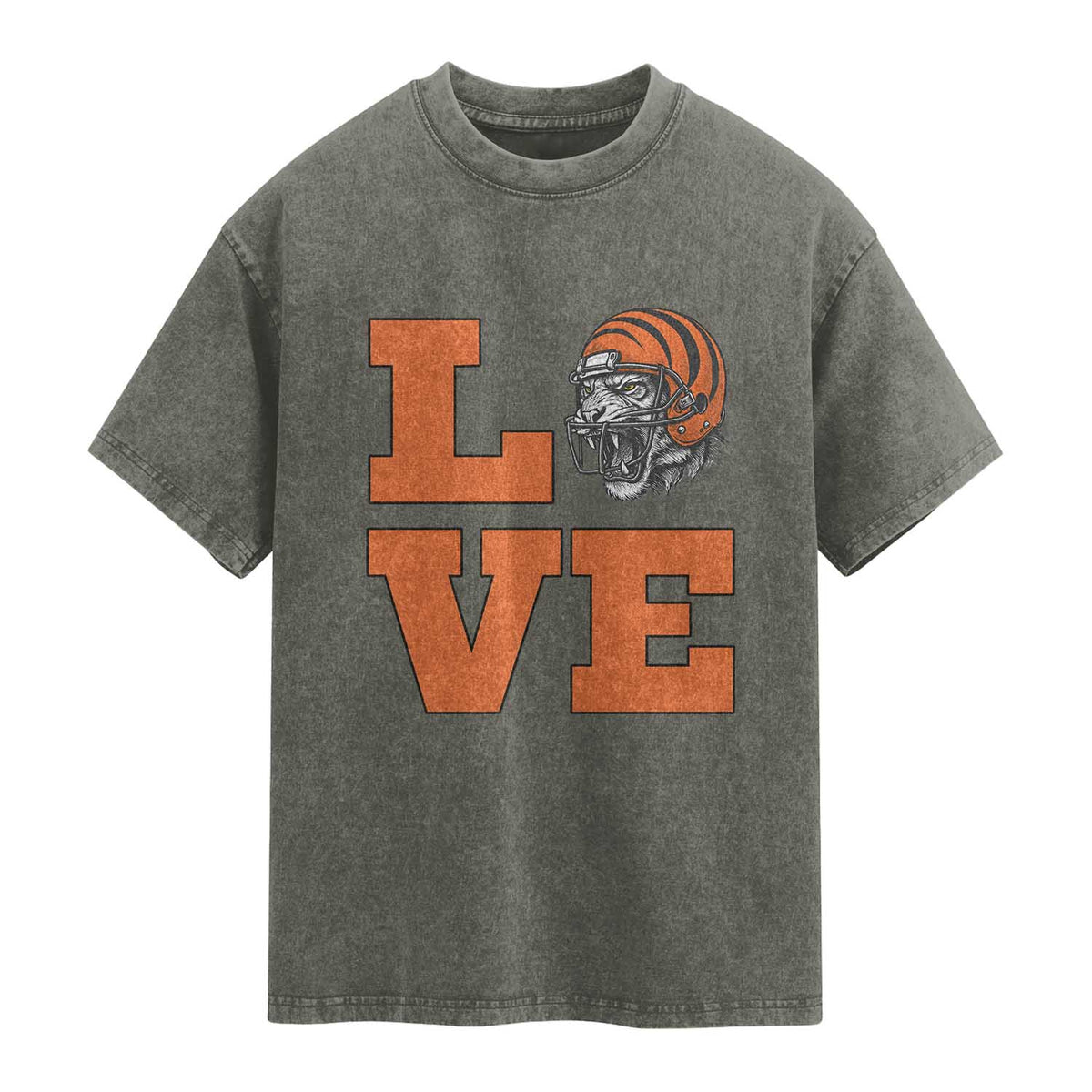 Midwest Football Pride Washed Cotton T-Shirt Game Day Gift
