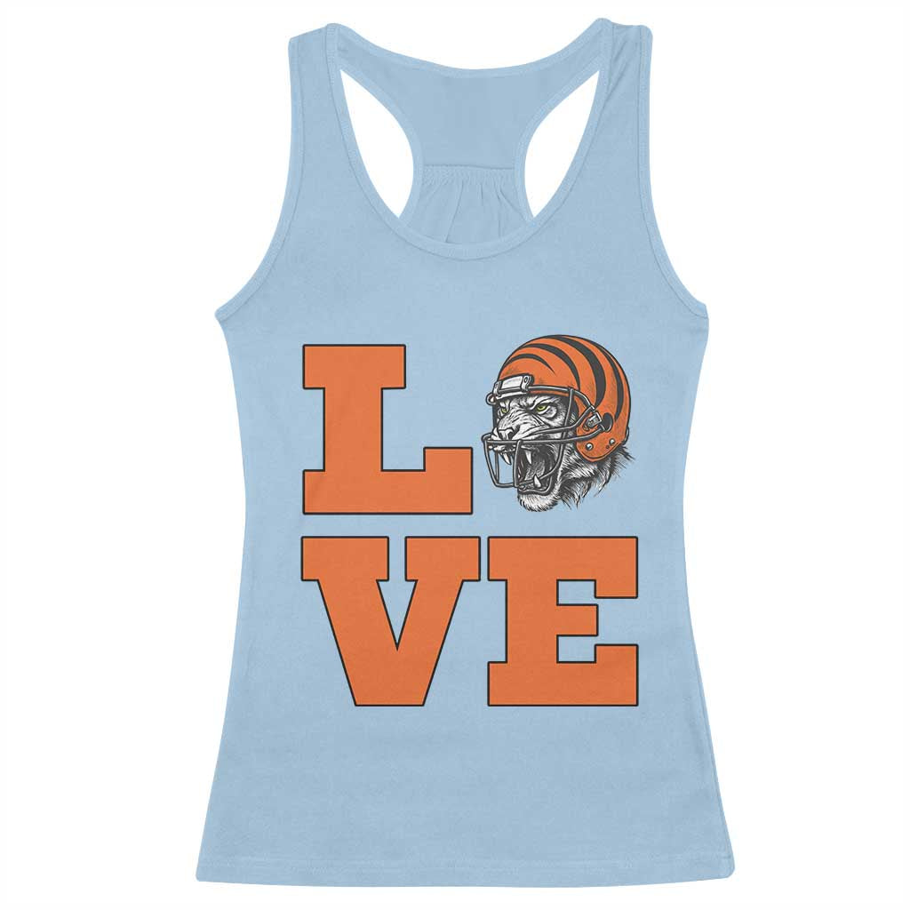 Midwest Football Pride Racerback Tank Top Game Day Gift TS12 Light Blue Print Your Wear