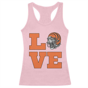Midwest Football Pride Racerback Tank Top Game Day Gift TS12 Light Pink Print Your Wear