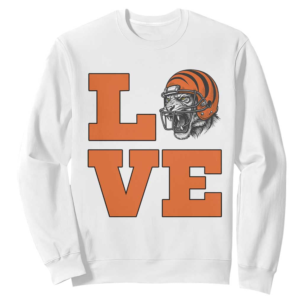 Midwest Football Pride Sweatshirt Game Day Gift TS12 White Print Your Wear