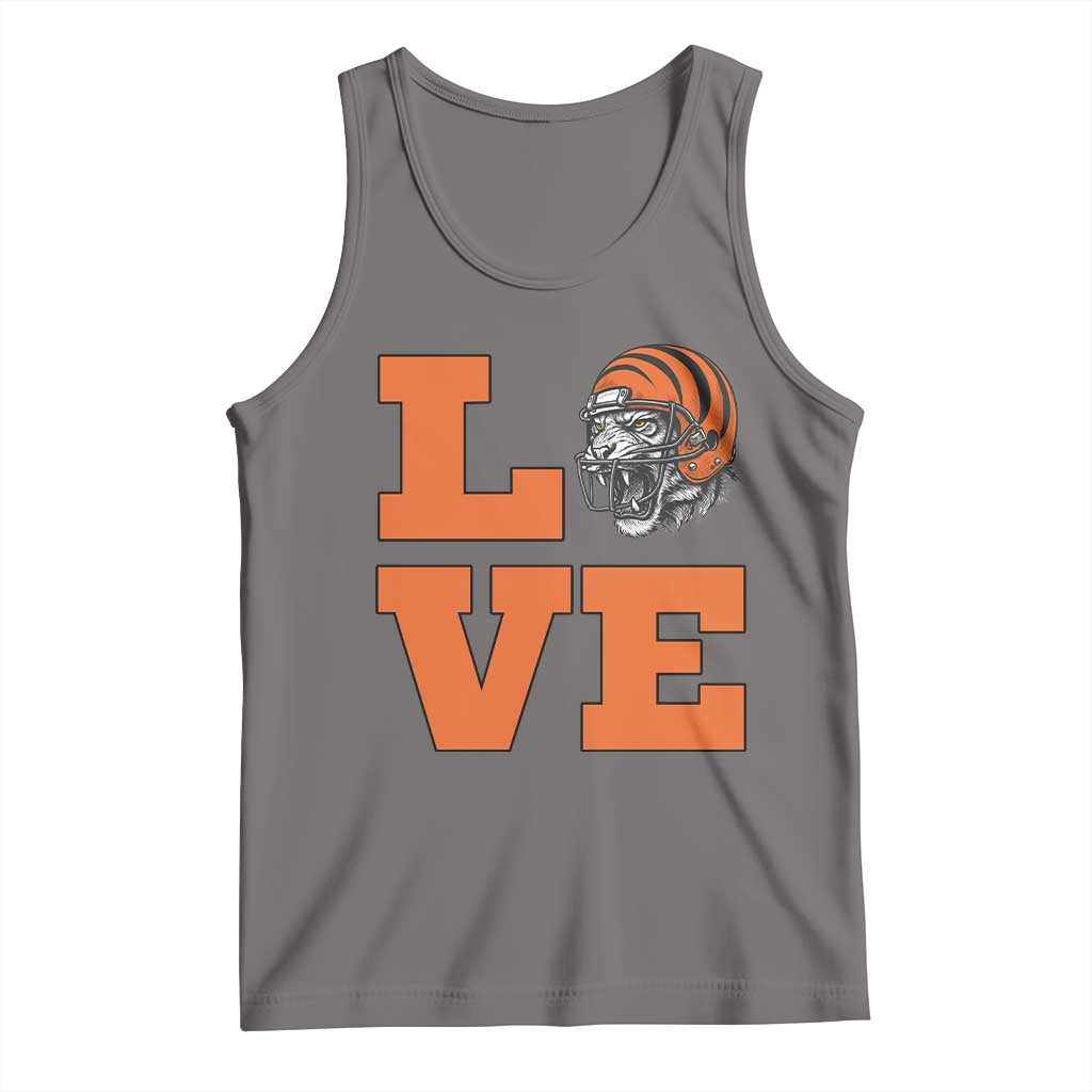 Midwest Football Pride Tank Top Game Day Gift TS12 Deep Heather Print Your Wear