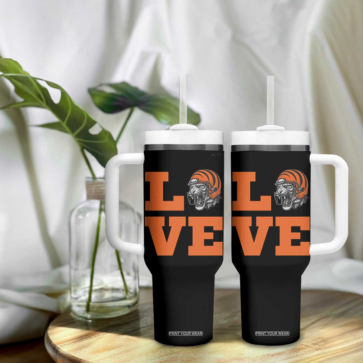Midwest Football Pride Tumbler With Handle Game Day Gift TS12 Print Your Wear