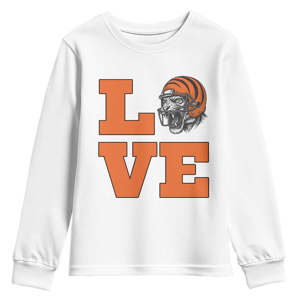 Midwest Football Pride Youth Sweatshirt Game Day Gift TS12 White Print Your Wear