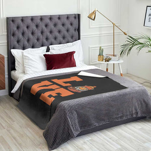 Midwest Tiger Football Pride Throw Blanket Funny Sport Lover Gift TS12 Print Your Wear