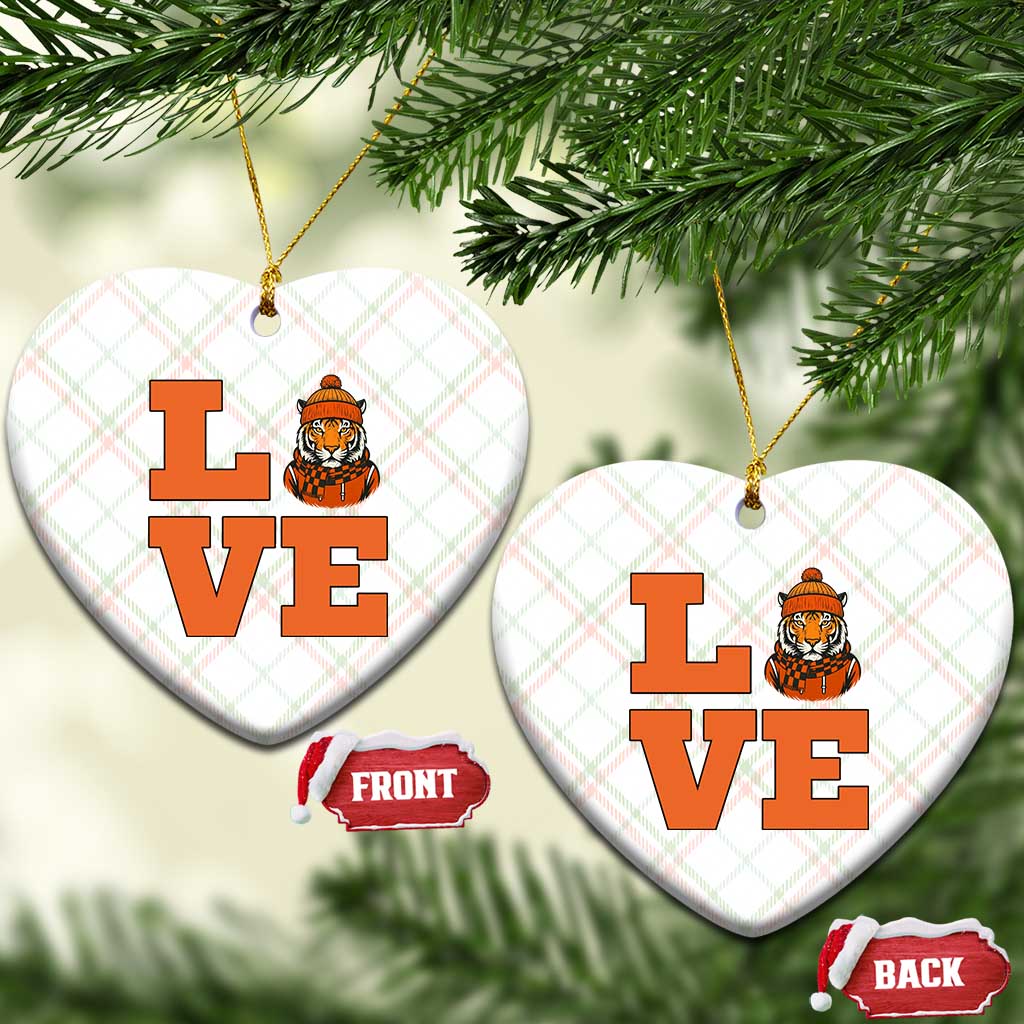 Midwest Tiger Football Pride Ceramic Ornament Funny Sport Lover Gift TS12 Print Your Wear