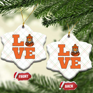 Midwest Tiger Football Pride Ceramic Ornament Funny Sport Lover Gift TS12 Print Your Wear