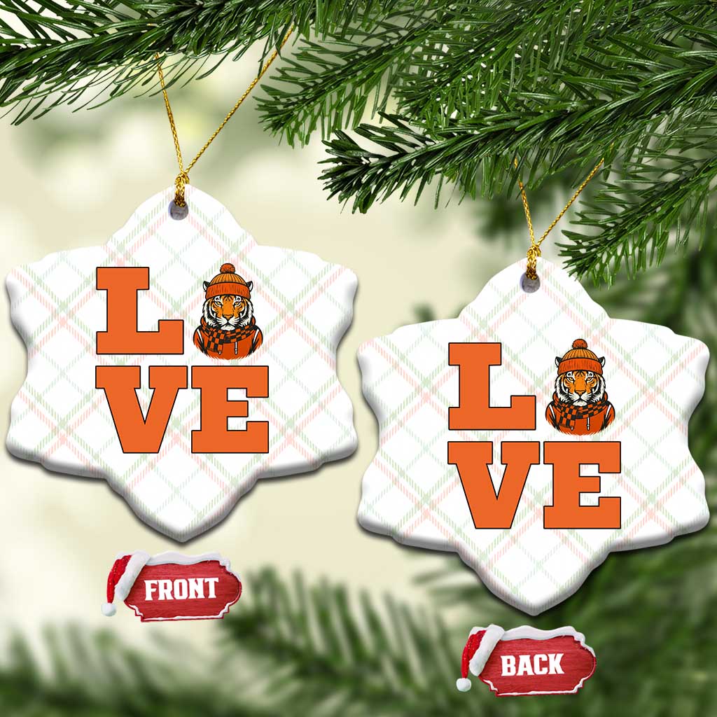 Midwest Tiger Football Pride Ceramic Ornament Funny Sport Lover Gift TS12 Print Your Wear