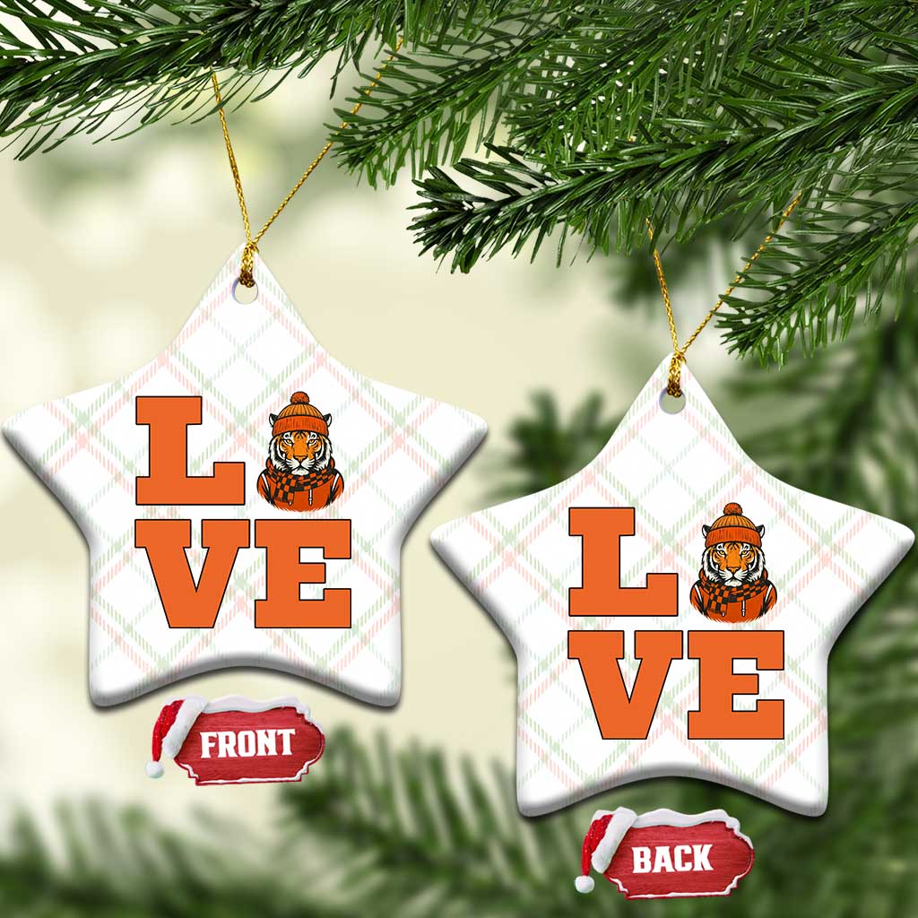 Midwest Tiger Football Pride Ceramic Ornament Funny Sport Lover Gift TS12 Print Your Wear
