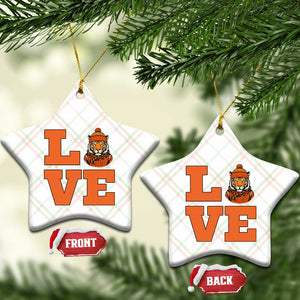 Midwest Tiger Football Pride Ceramic Ornament Funny Sport Lover Gift TS12 Print Your Wear