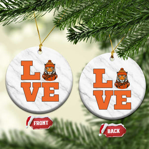 Midwest Tiger Football Pride Ceramic Ornament Funny Sport Lover Gift TS12 1pc White Marble Print Your Wear