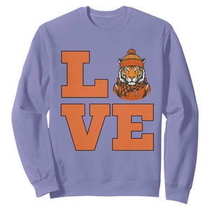 Midwest Tiger Football Pride Sweatshirt Funny Sport Lover Gift TS12 Violet Print Your Wear