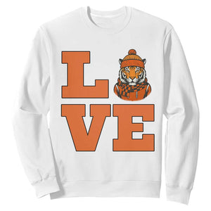 Midwest Tiger Football Pride Sweatshirt Funny Sport Lover Gift TS12 White Print Your Wear