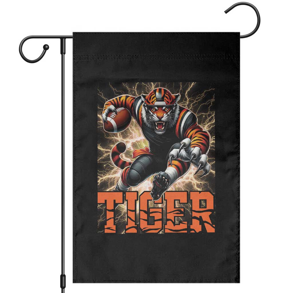Lightning Tiger Lover Garden Flag Sport Lover Gift TS12 Black Print Your Wear
